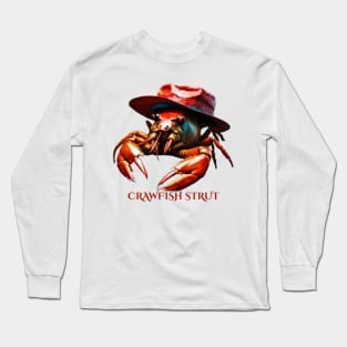Crawfish Art Long Sleeve T-Shirt